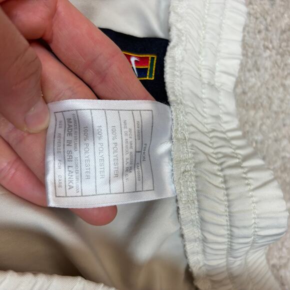 VTG 90s Nike Tennis Shorts Court Classic Patch Men's M Pleated Agassi Sampras - Picture 6 of 15